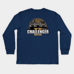Challenger 2 Tank Kids Long Sleeve T-Shirt